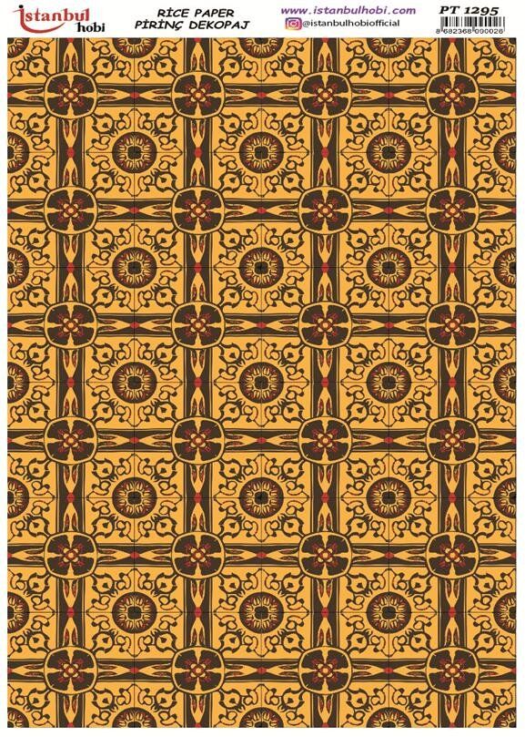 Pirinç Dekopaj Kağıdı 30x42cm PT-1295