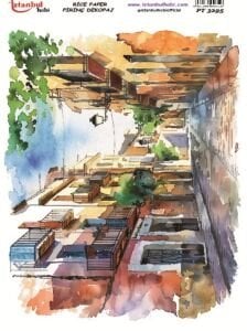 Pirinç Dekopaj Kağıdı 30x42cm PT-3295