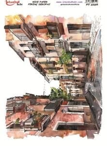 Pirinç Dekopaj Kağıdı 30x42cm PT-3296