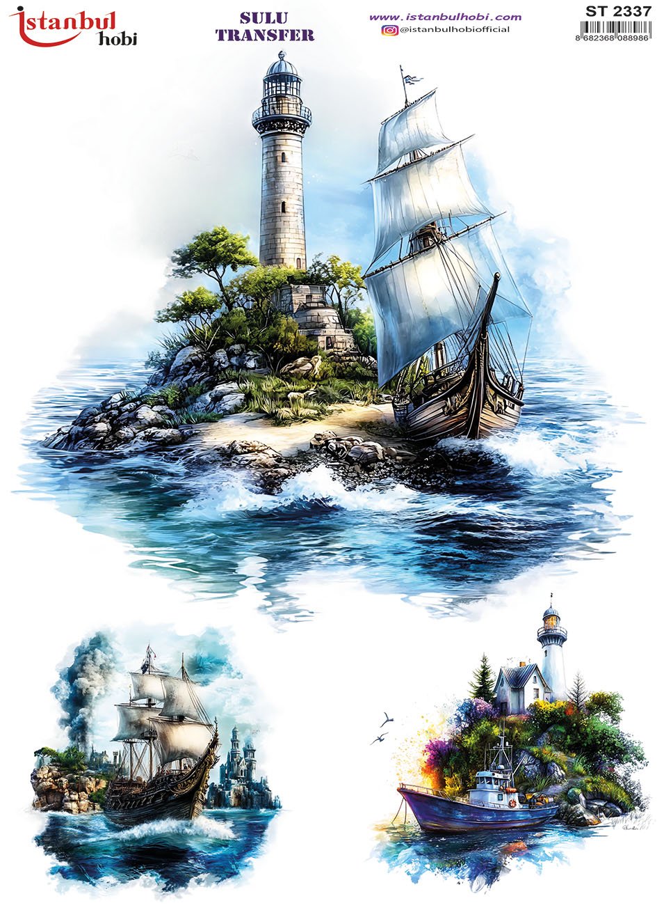 Sulu Transfer Kağıdı 25x35cm ST-2337