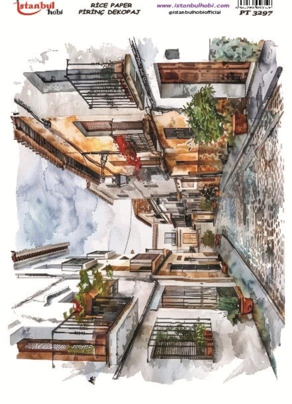Pirinç Dekopaj Kağıdı 30x42cm PT-3297