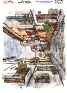 Pirinç Dekopaj Kağıdı 30x42cm PT-3297
