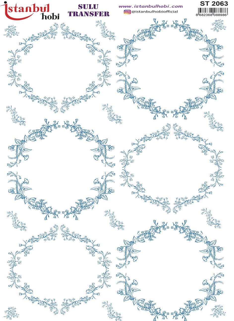 Sulu Transfer Kağıdı 25x35cm ST-2063