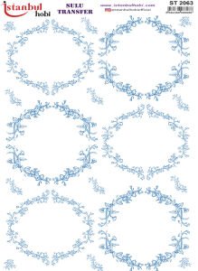 Sulu Transfer Kağıdı 25x35cm ST-2063