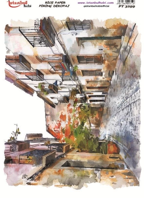 Pirinç Dekopaj Kağıdı 30x42cm PT-3299