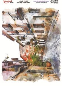 Pirinç Dekopaj Kağıdı 30x42cm PT-3299