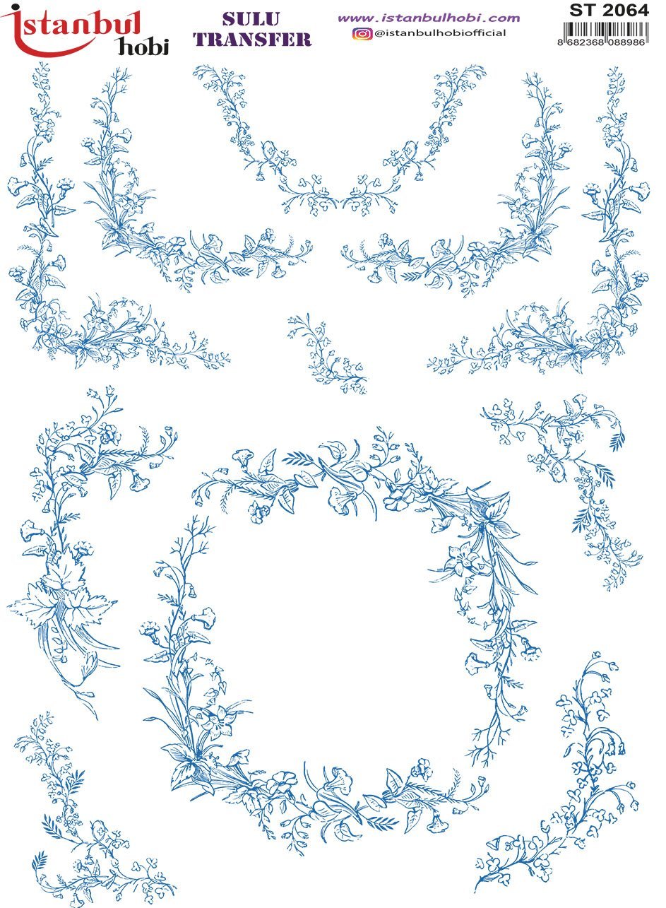 Sulu Transfer Kağıdı 25x35cm ST-2064