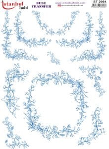 Sulu Transfer Kağıdı 25x35cm ST-2064