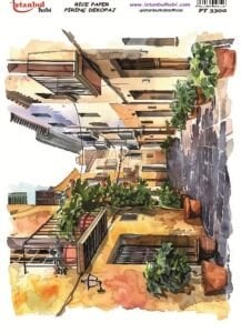 Pirinç Dekopaj Kağıdı 30x42cm PT-3300