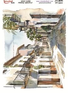 Pirinç Dekopaj Kağıdı 30x42cm PT-3301
