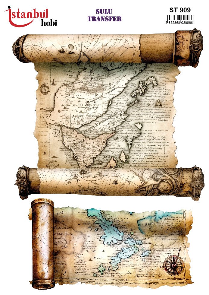Sulu Transfer Kağıdı 25x35cm ST-909