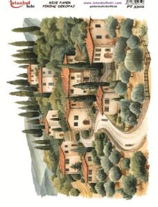 Pirinç Dekopaj Kağıdı 30x42cm PT-3302