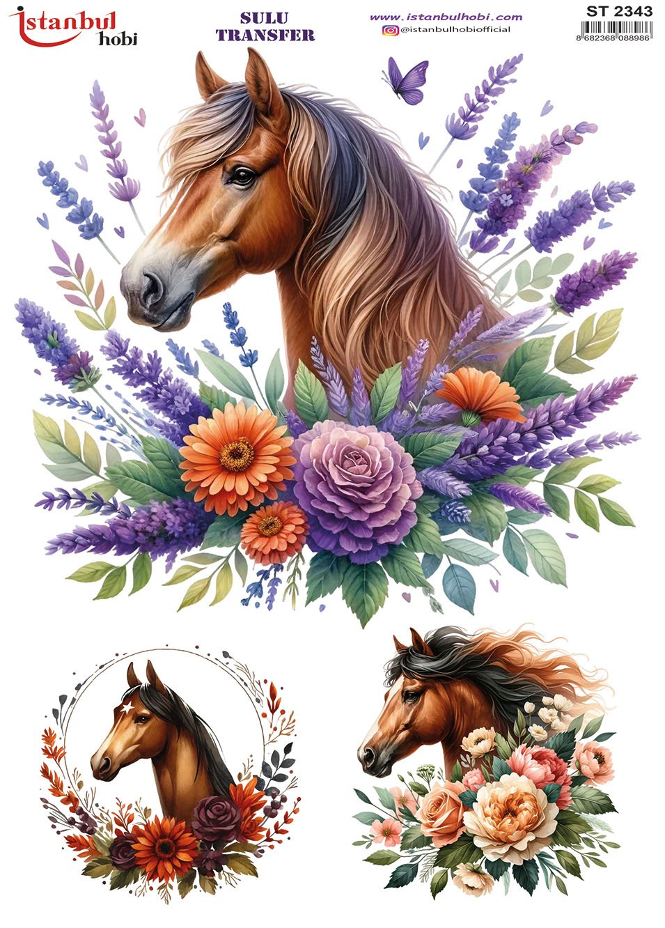 Sulu Transfer Kağıdı 25x35cm ST-2343