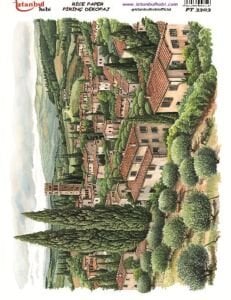 Pirinç Dekopaj Kağıdı 30x42cm PT-3303