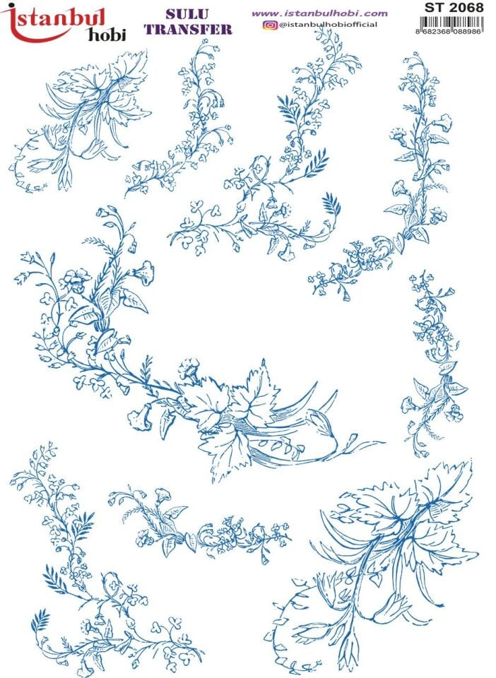 Sulu Transfer Kağıdı 25x35cm ST-2068