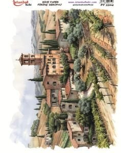 Pirinç Dekopaj Kağıdı 30x42cm PT-3304