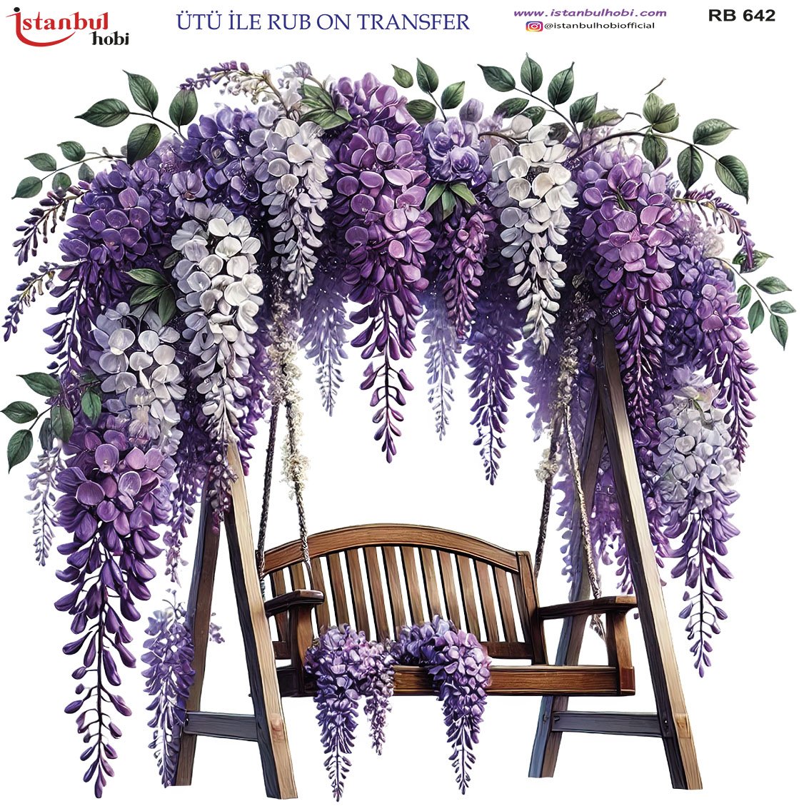 Ütü İle Rub On Transfer 30x30cm RB642