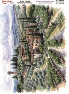 Pirinç Dekopaj Kağıdı 30x42cm PT-3305