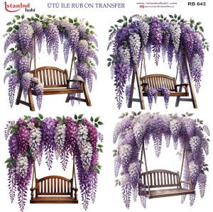Ütü İle Rub On Transfer 30x30cm RB643
