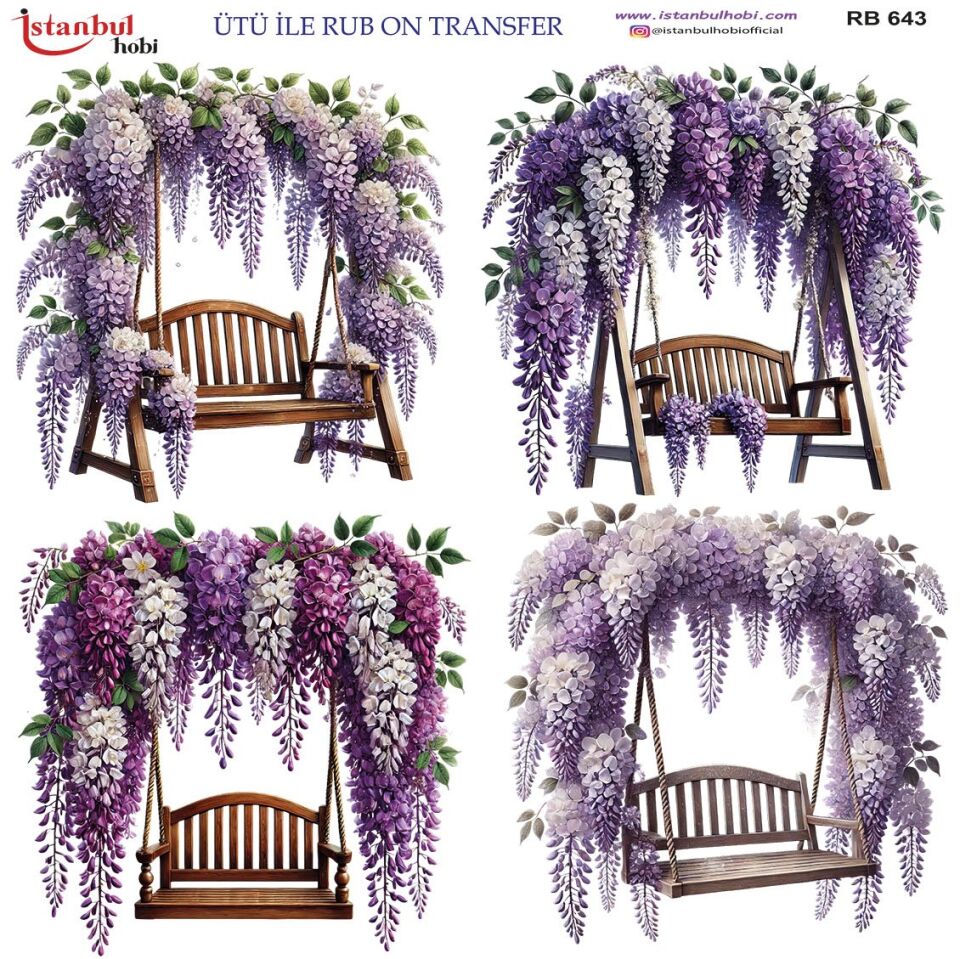 Ütü İle Rub On Transfer 30x30cm RB643