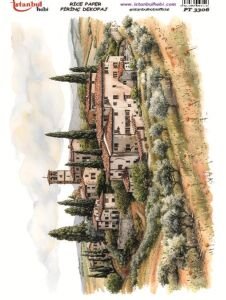 Pirinç Dekopaj Kağıdı 30x42cm PT-3306