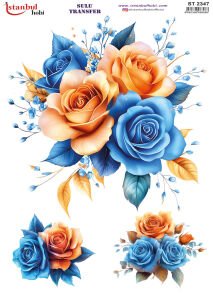 Sulu Transfer Kağıdı 25x35cm ST-2347