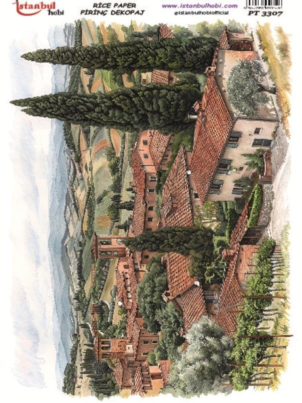 Pirinç Dekopaj Kağıdı 30x42cm PT-3307
