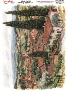 Pirinç Dekopaj Kağıdı 30x42cm PT-3307