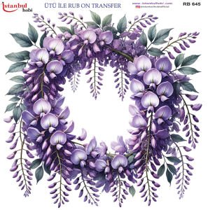 Ütü İle Rub On Transfer 30x30cm RB645