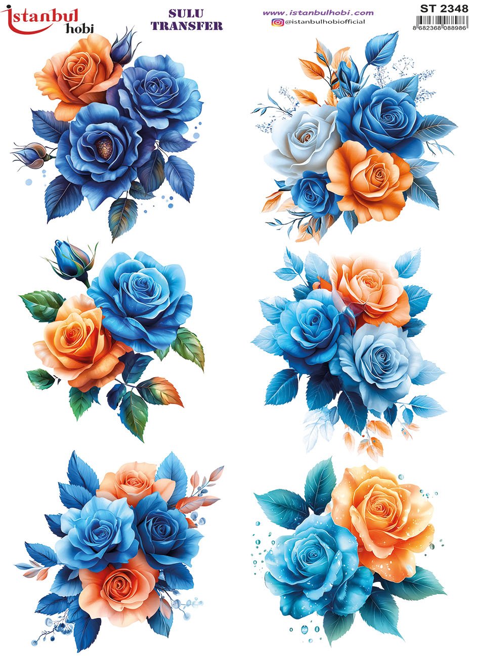 Sulu Transfer Kağıdı 25x35cm ST-2348