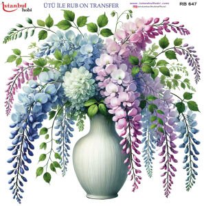 Ütü İle Rub On Transfer 30x30cm RB647