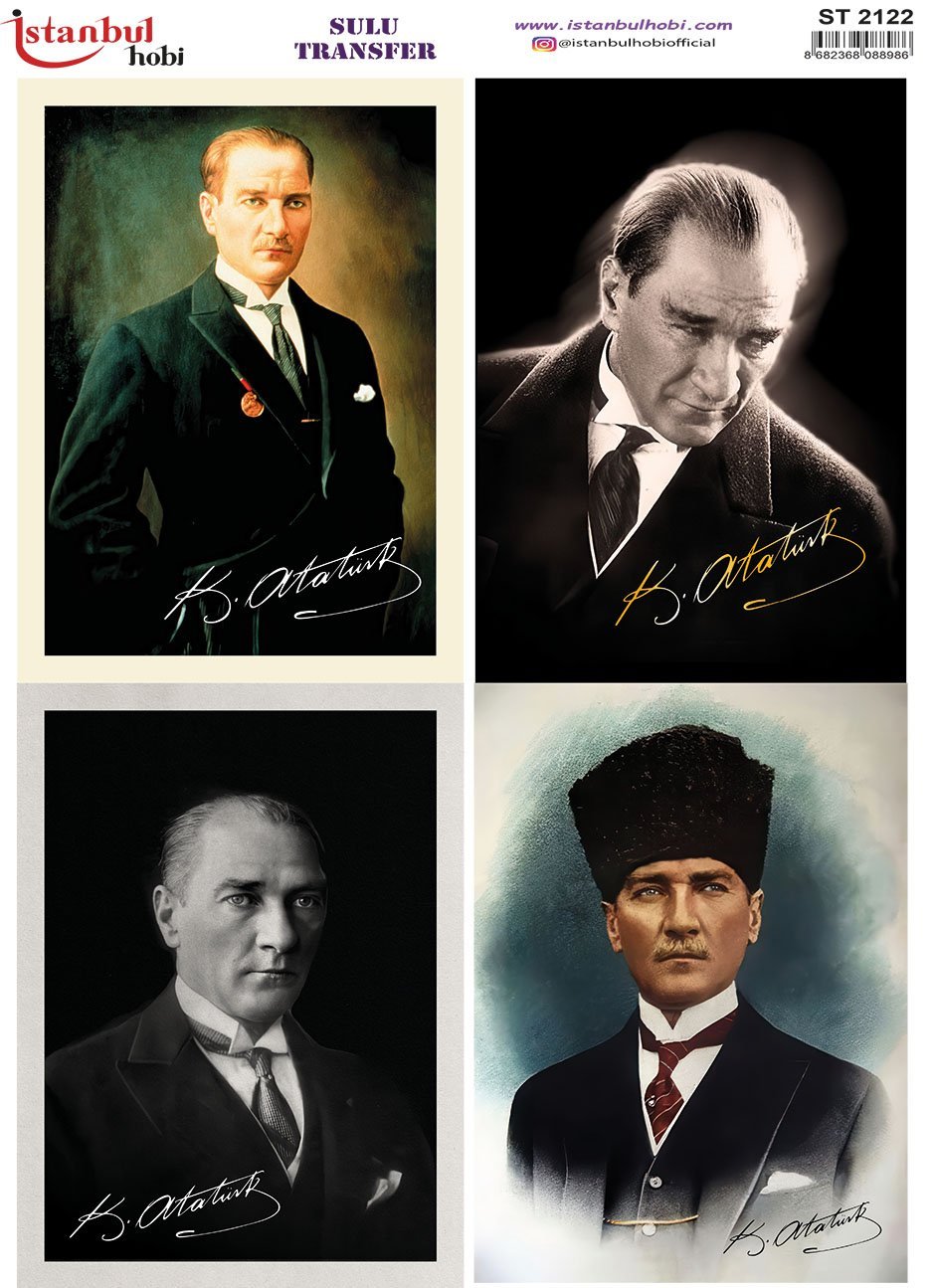 Sulu Transfer Kağıdı 25x35cm ST-2122