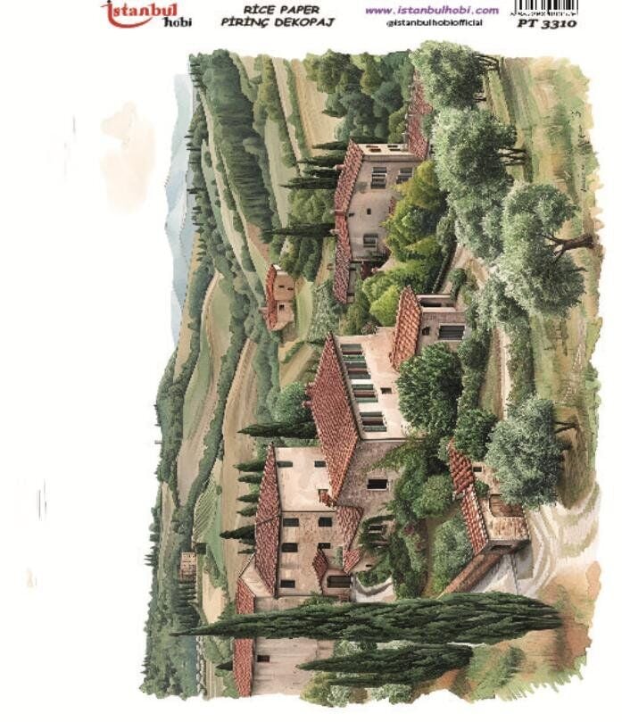 Pirinç Dekopaj Kağıdı 30x42cm PT-3310