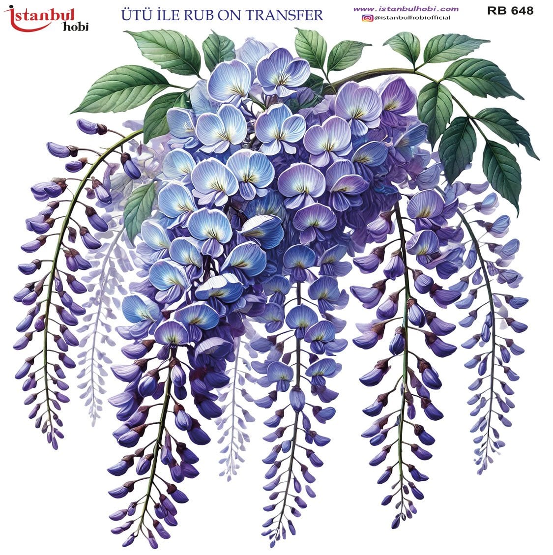 Ütü İle Rub On Transfer 30x30cm RB648