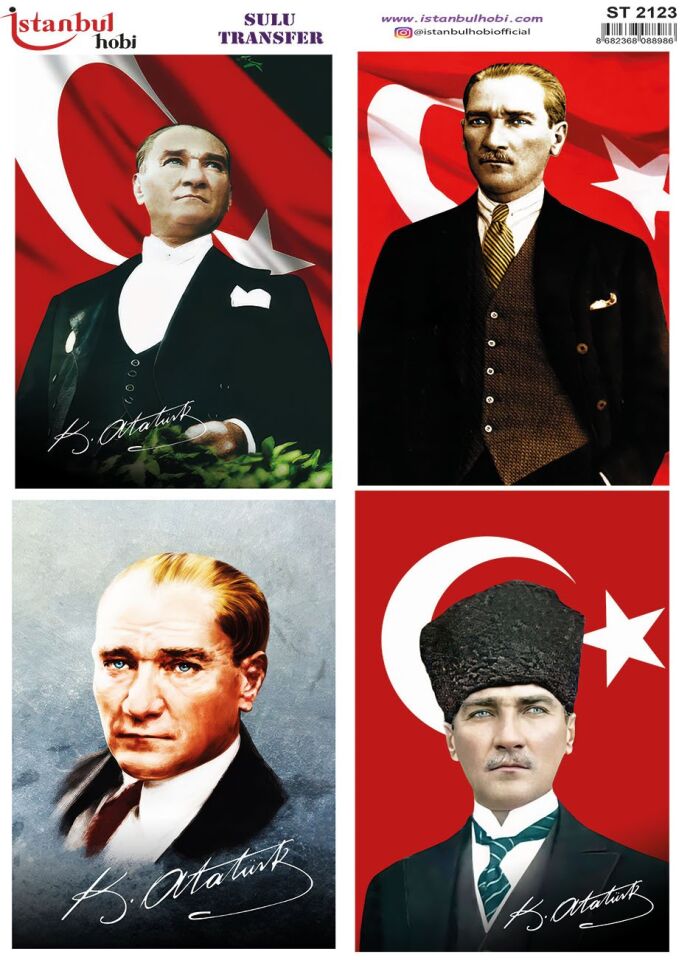 Sulu Transfer Kağıdı 25x35cm ST-2123