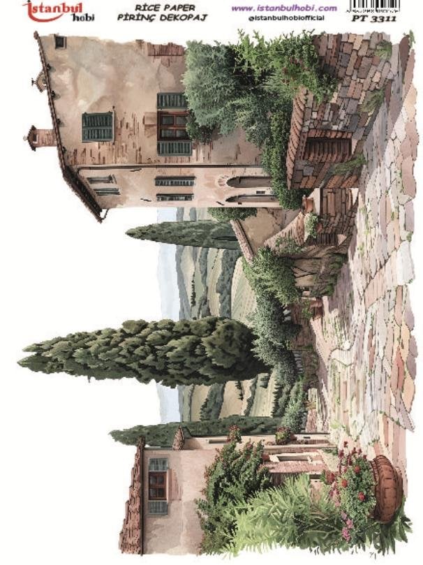 Pirinç Dekopaj Kağıdı 30x42cm PT-3311