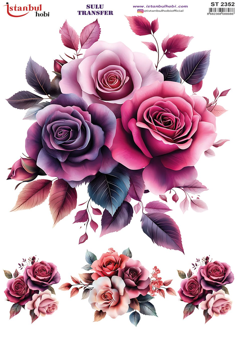 Sulu Transfer Kağıdı 25x35cm ST-2352