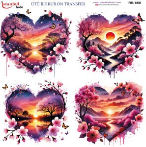Ütü İle Rub On Transfer 30x30cm RB650