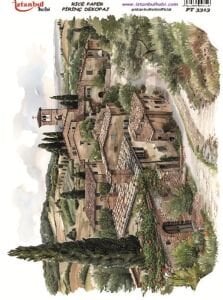 Pirinç Dekopaj Kağıdı 30x42cm PT-3313