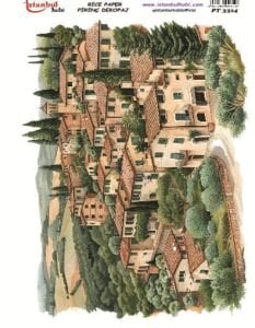 Pirinç Dekopaj Kağıdı 30x42cm PT-3314