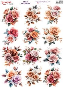 Sulu Transfer Kağıdı 25x35cm ST-2355