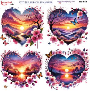 Ütü İle Rub On Transfer 30x30cm RB654