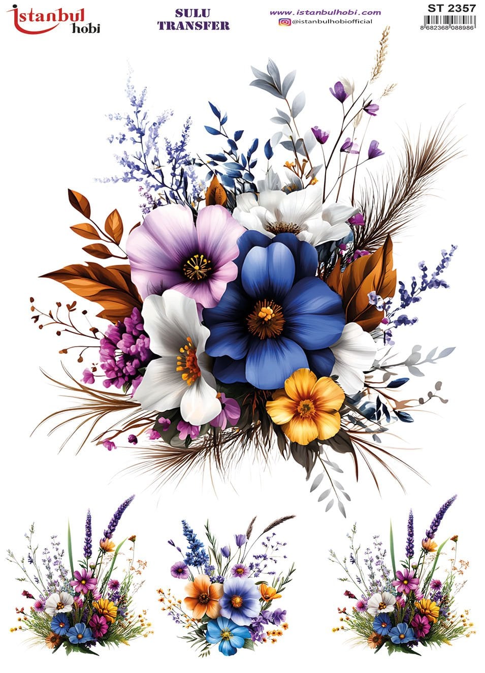 Sulu Transfer Kağıdı 25x35cm ST-2357