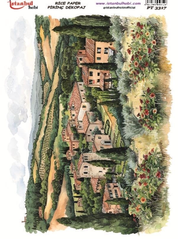 Pirinç Dekopaj Kağıdı 30x42cm PT-3317