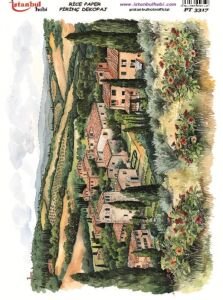 Pirinç Dekopaj Kağıdı 30x42cm PT-3317