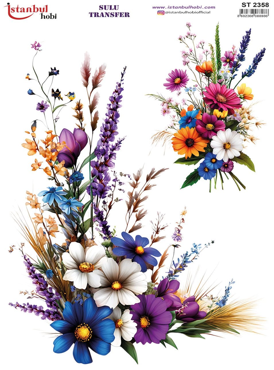 Sulu Transfer Kağıdı 25x35cm ST-2358