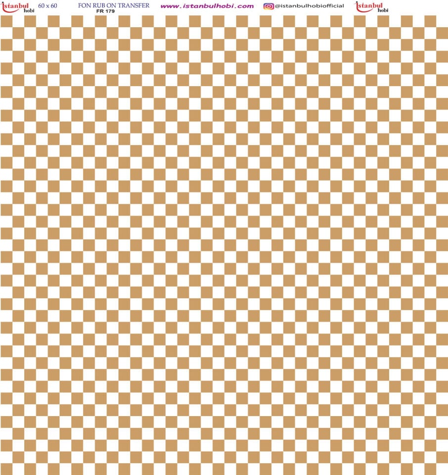 Fon Rub On Transfer 60x60cm FR179