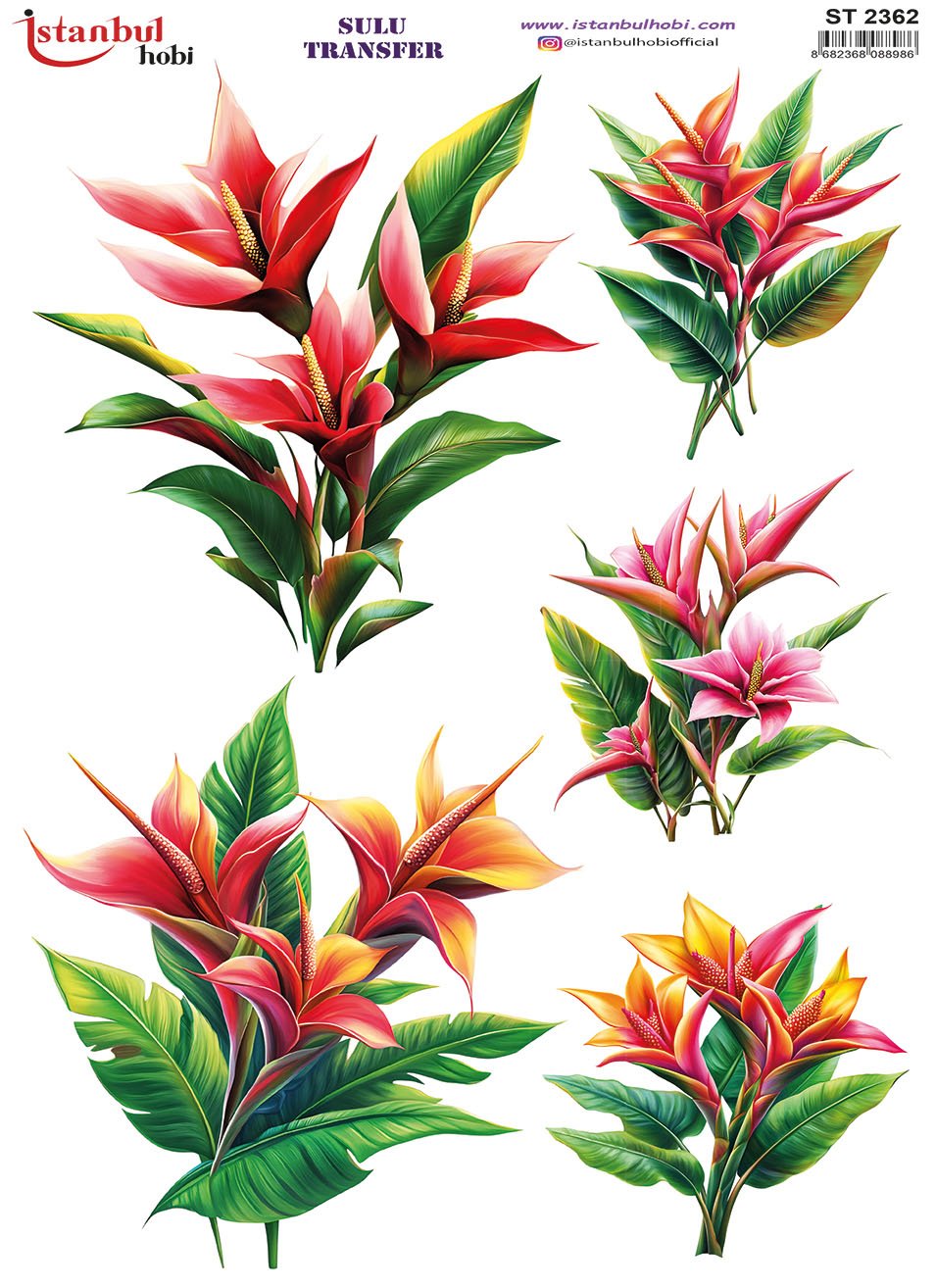 Sulu Transfer Kağıdı 25x35cm ST-2362