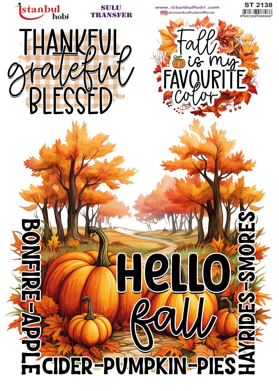 Sulu Transfer Kağıdı 25x35cm ST-2138