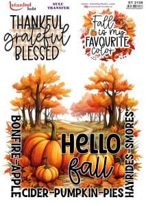 Sulu Transfer Kağıdı 25x35cm ST-2138